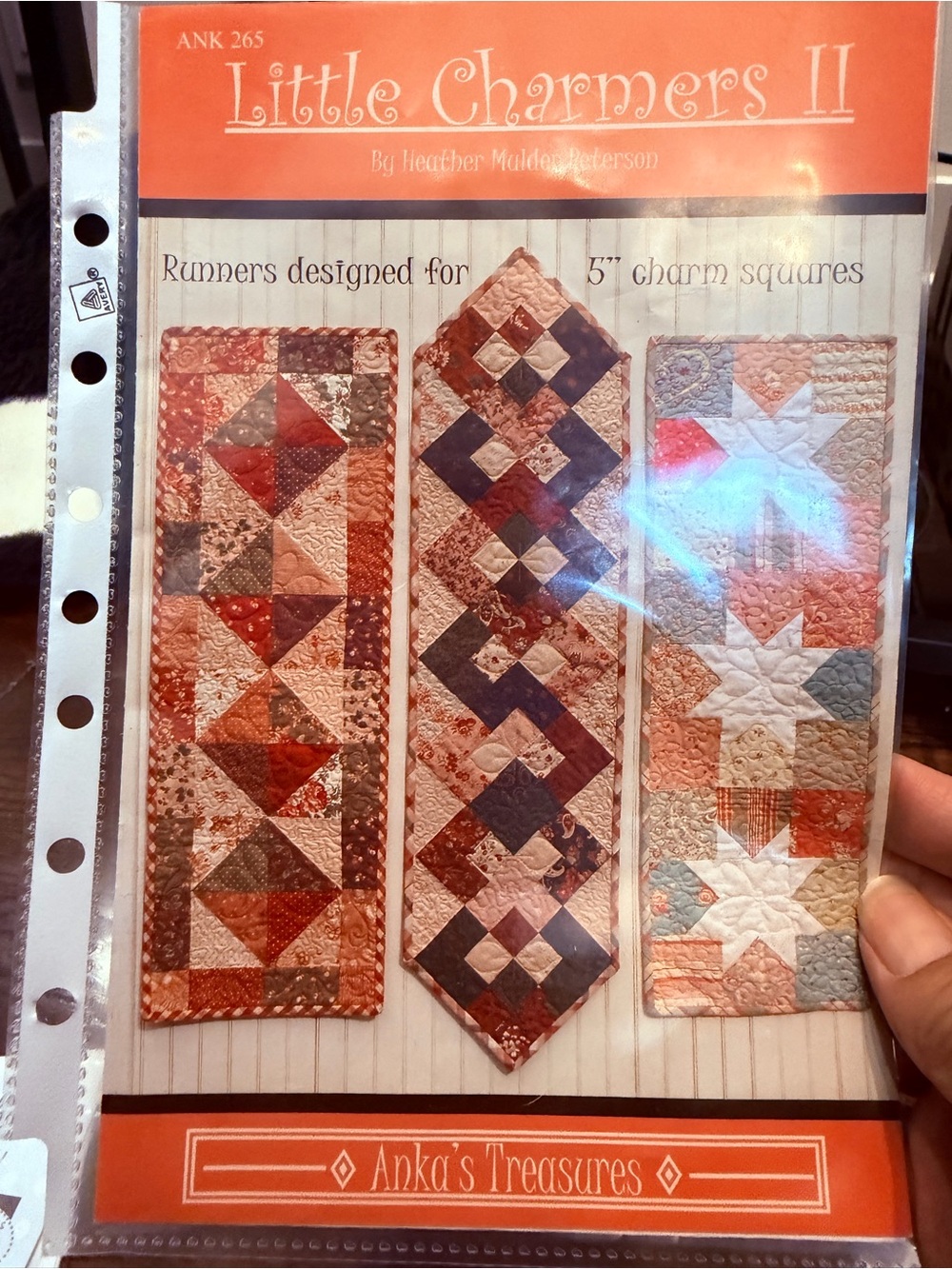 Little Charmers II Quilted Table Runners - Multicolor patterns